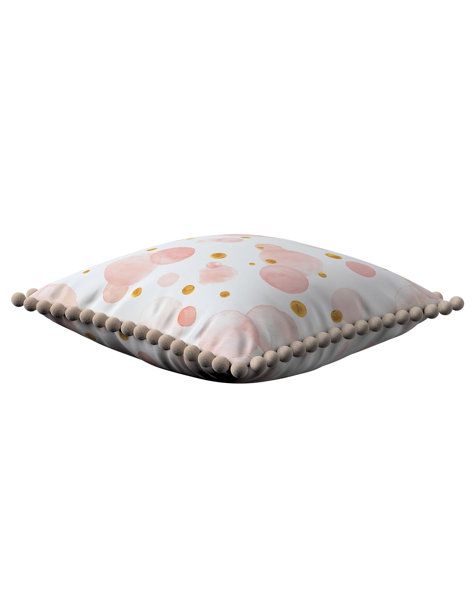 Poszewka Daisy kolor różowy tkanina wzorzysta (hover)