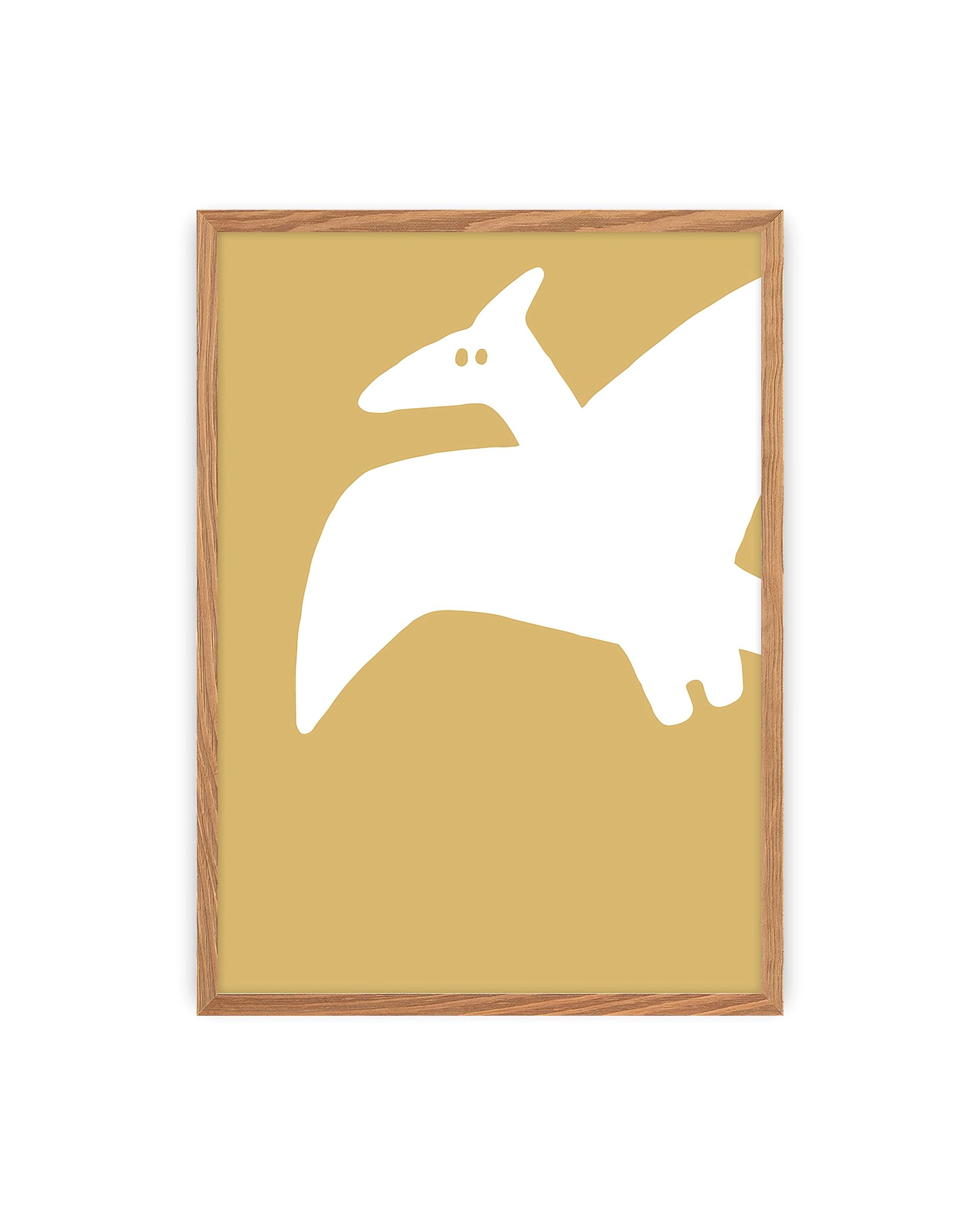 Obrazek Dino Friends II (biały, żółty)