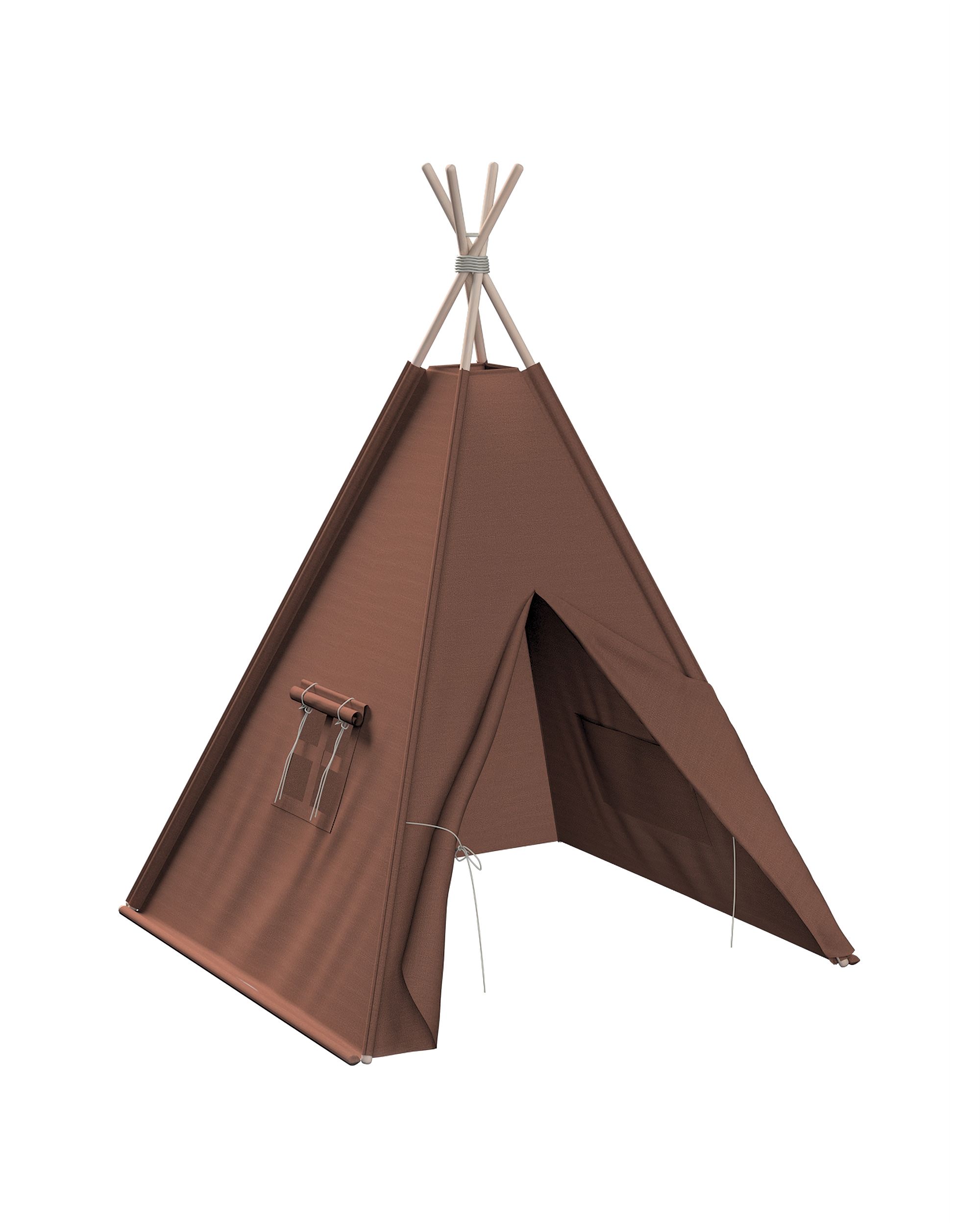 Tipi kolor brązowy
