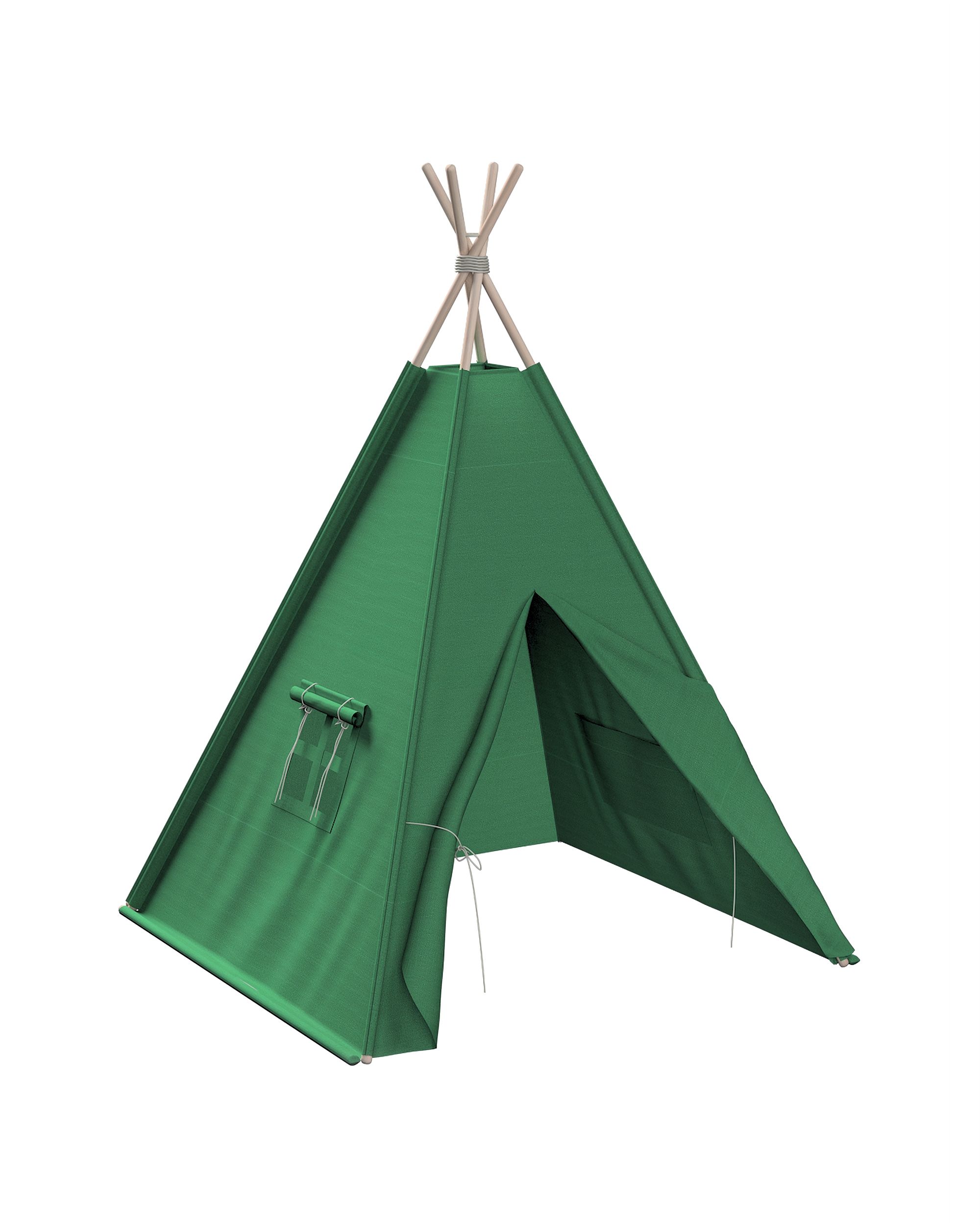 Tipi kolor zielony