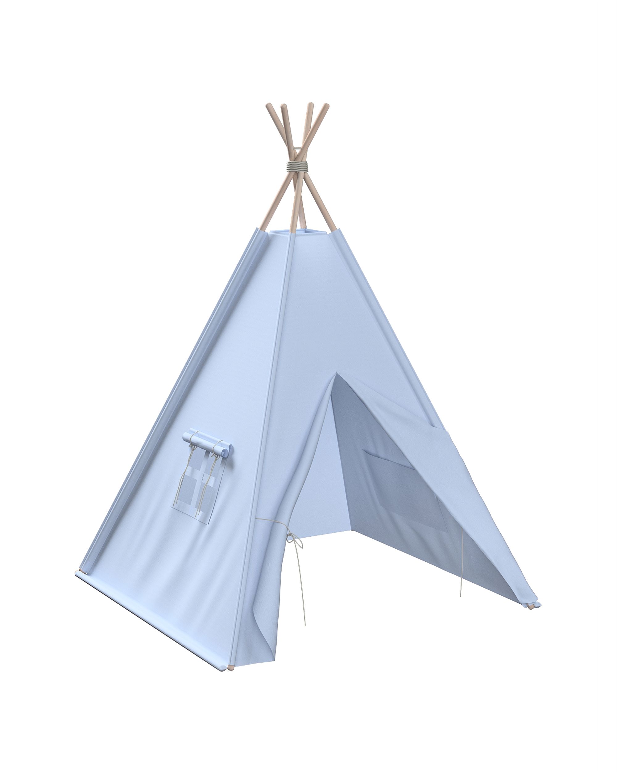 Tipi kolor niebieski