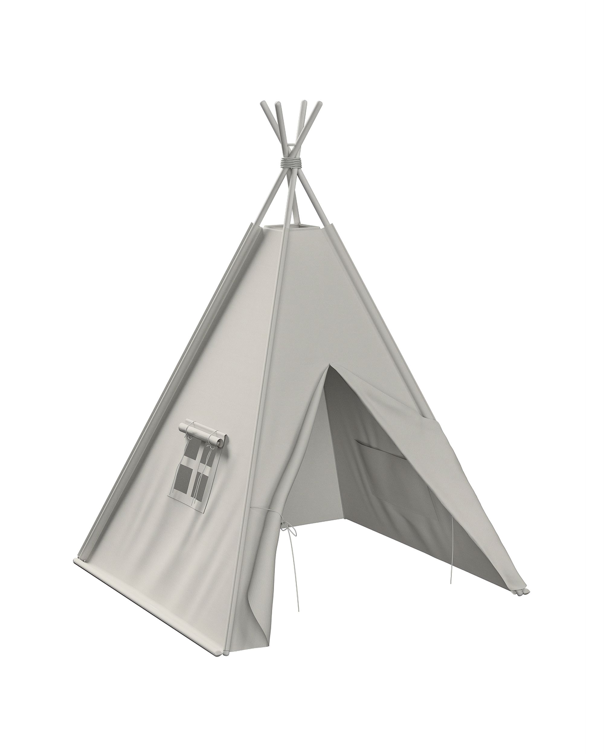 Tipi kolor szary