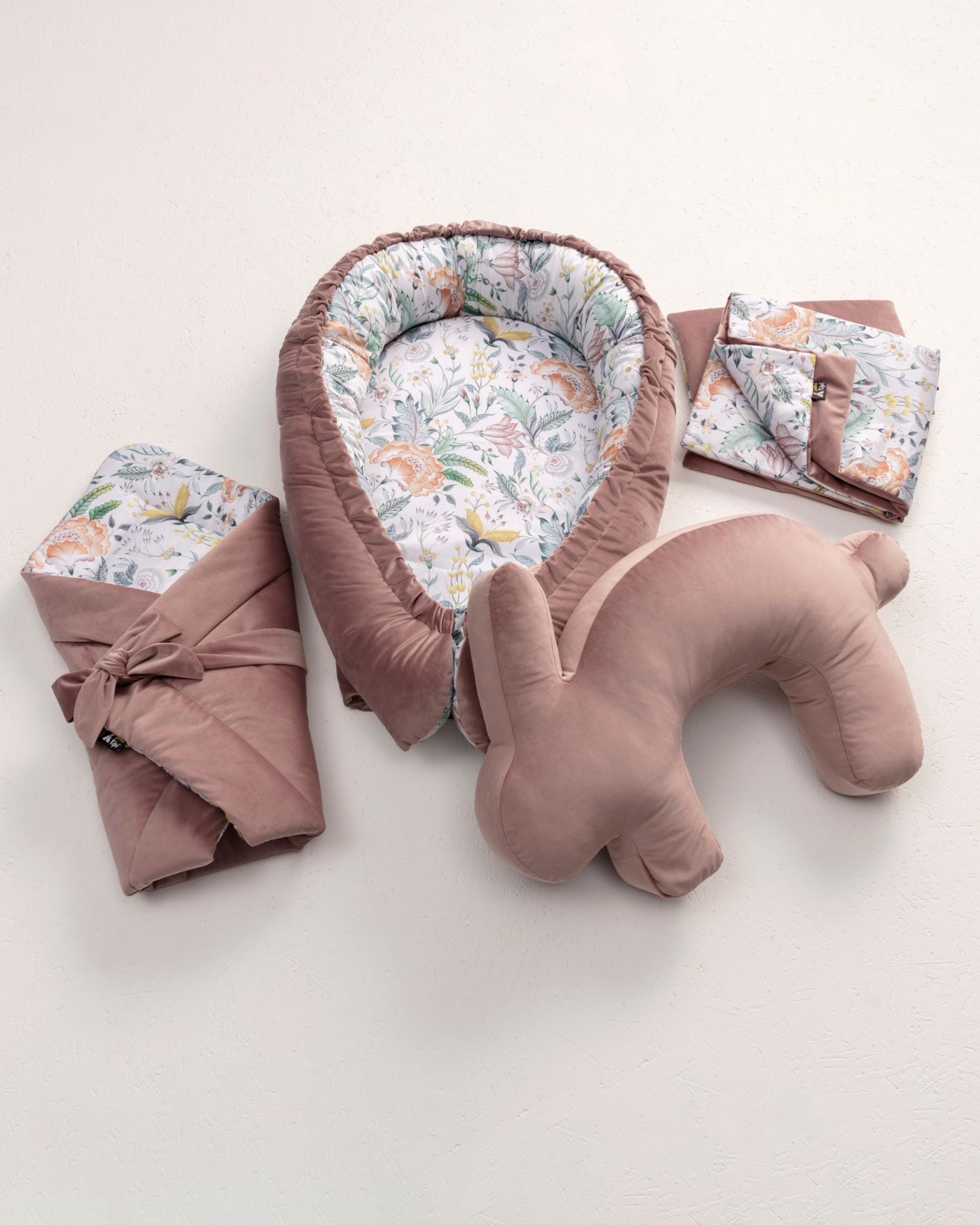 Rożek Velvet Nest Premium rose (hover)
