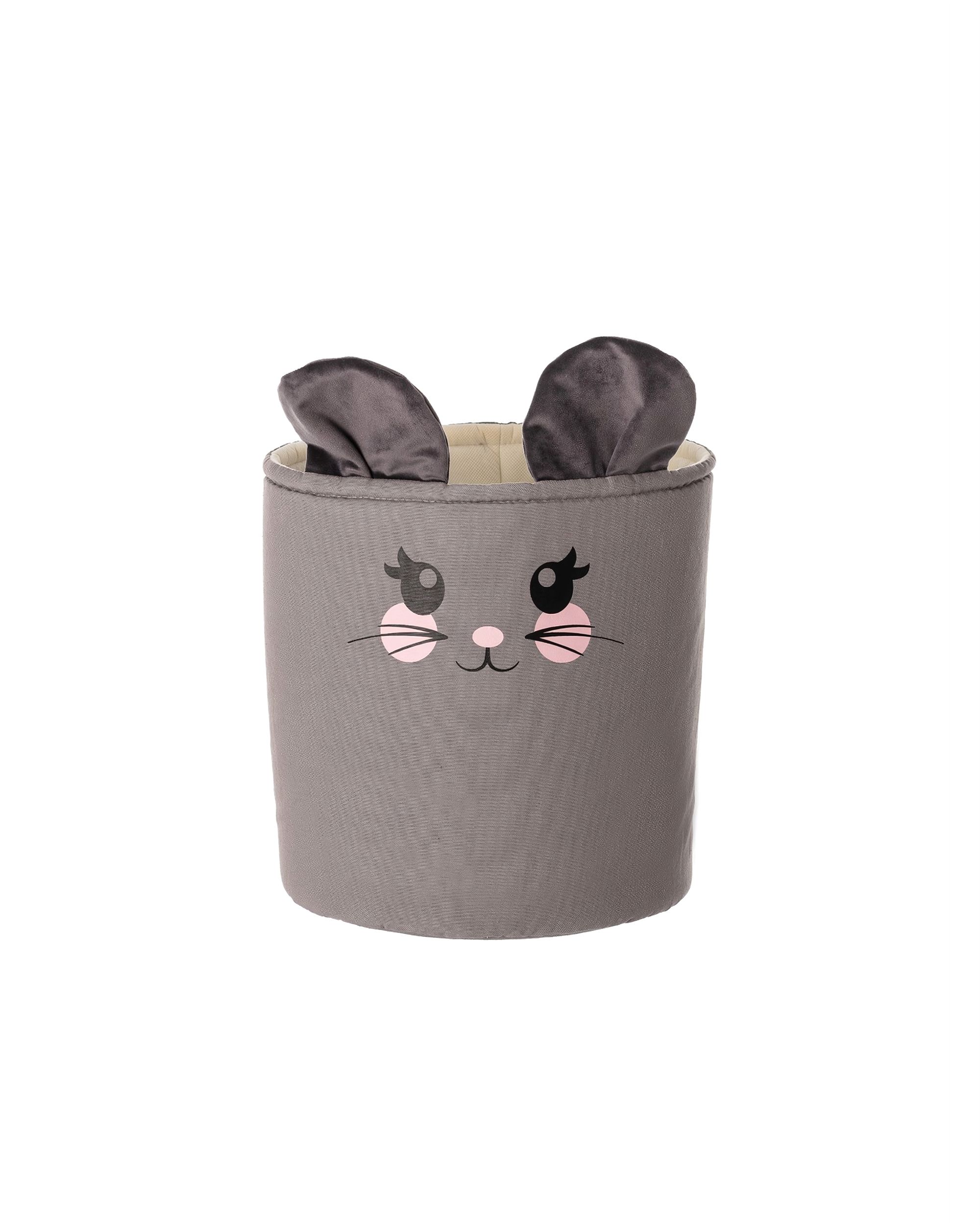 Kosz na zabawki Happy Band - Mouse 25x30cm
