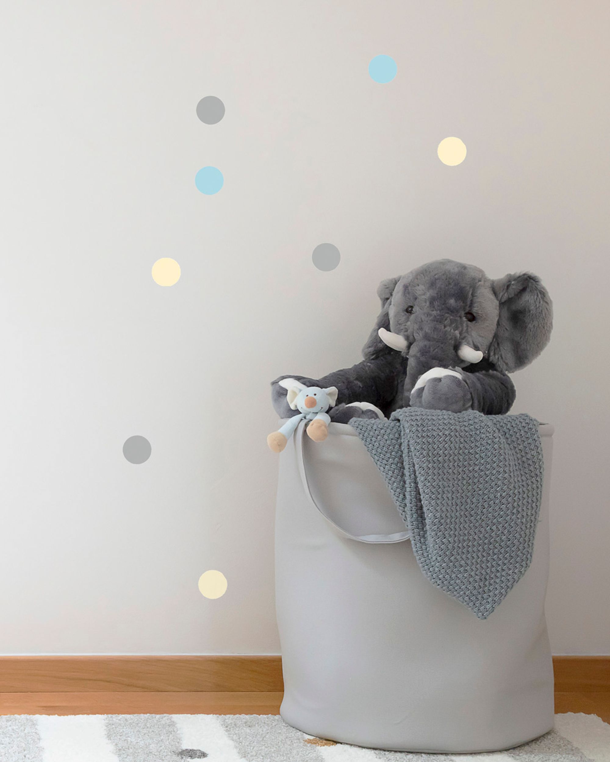 Zestaw naklejek Mini Dots sky tone (hover)