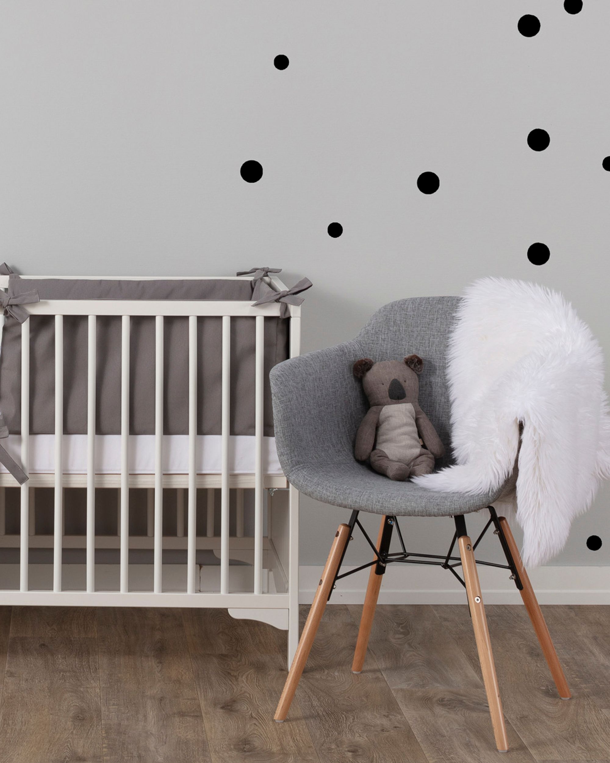 Zestaw naklejek Mini Dots black tone (hover)