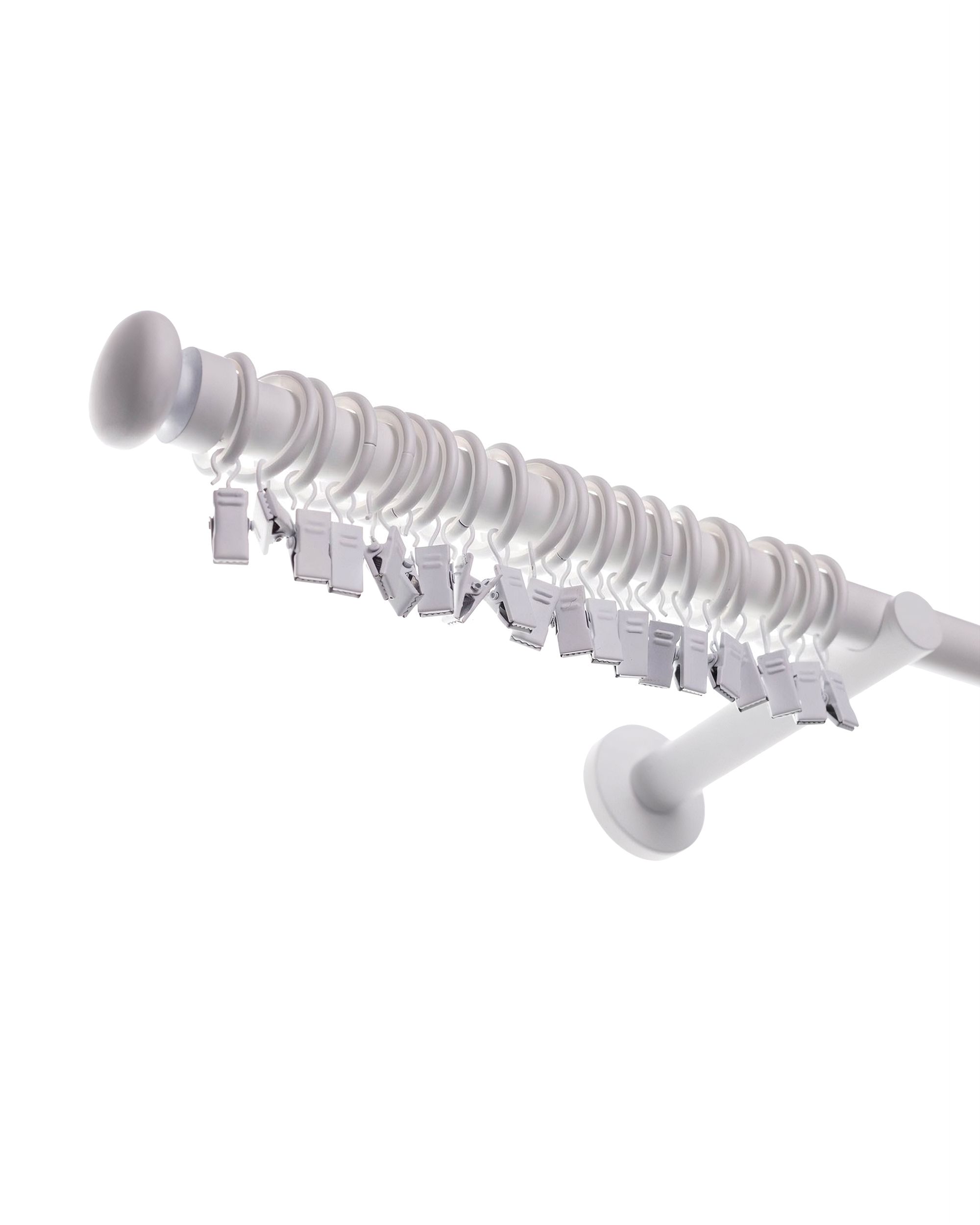 Karnisz pojedynczy Modern white matt 240cm (hover)