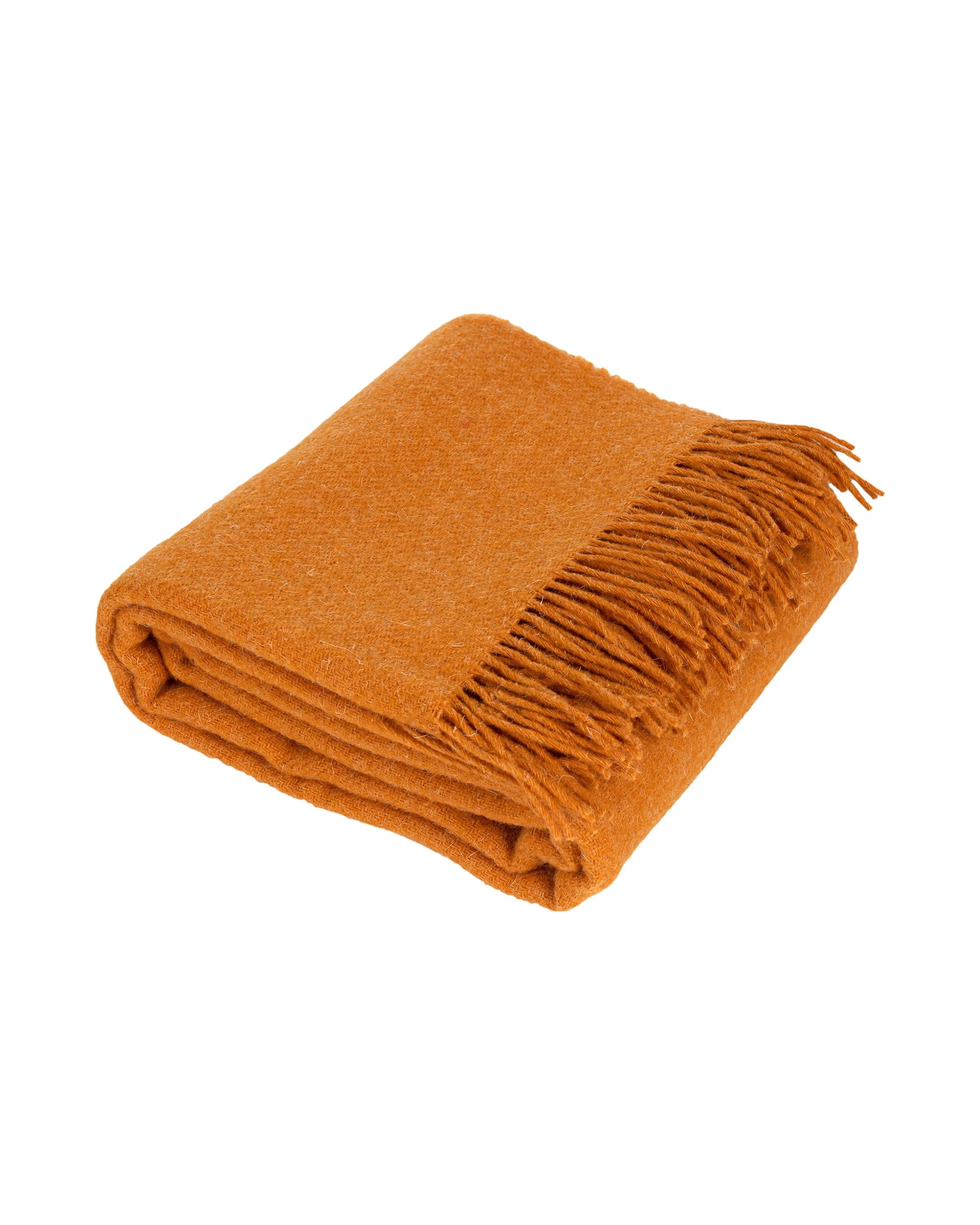 Pled Zelandia 140x200cm melange mustard
