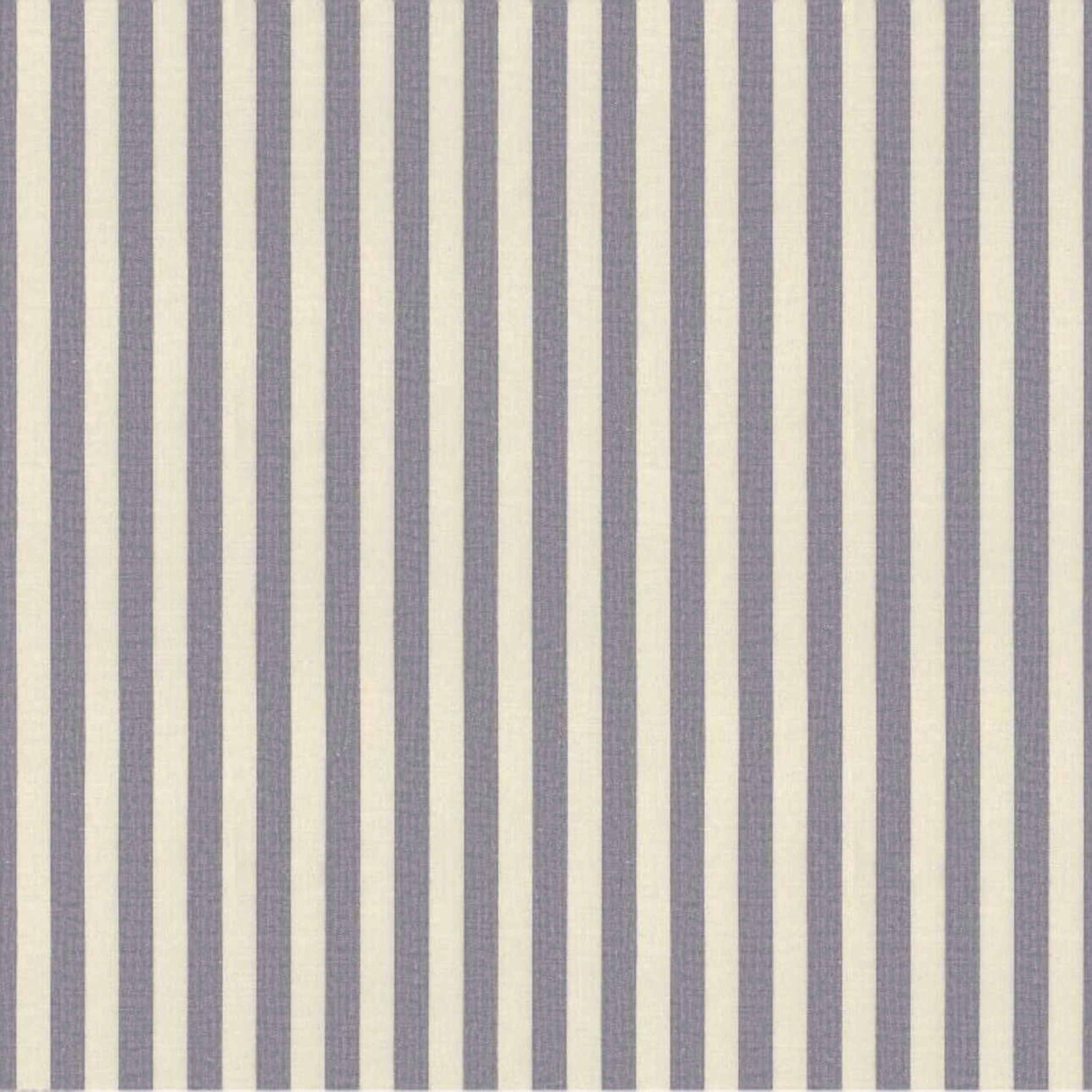 Stripes 136-02 granatowo-białe pasy (1,5cm)